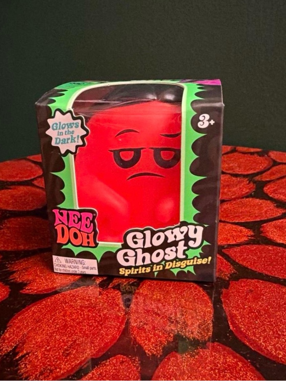 Needoh Glowy Ghost - Glows in the Dark!